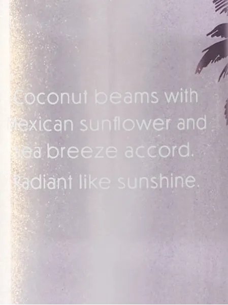 Спрей для тіла Coconut Sol Shimmer Вікторія Сікрет